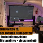 3D Blender Generalist tanfolyam / Látványtervezés / 3D Modellezés és Animáció / 3D nyomtatás / Generatív AI