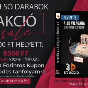 Ridegh Gábor: Bevezetés a 3D Világába – Blenderen keresztül / Blender 4.X