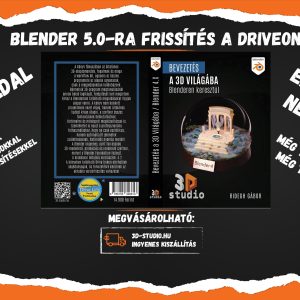 Ridegh Gábor: Bevezetés a 3D Világába – Blenderen keresztül / Blender 4.X